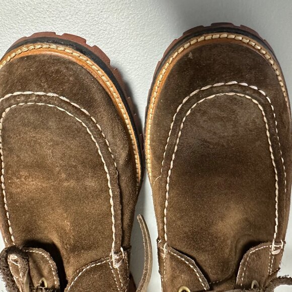 John Varvatos U.S.A. Mens Brown Suede Leather Lug Sole Eriksen Chukka Boots 9M - Picture 14 of 15